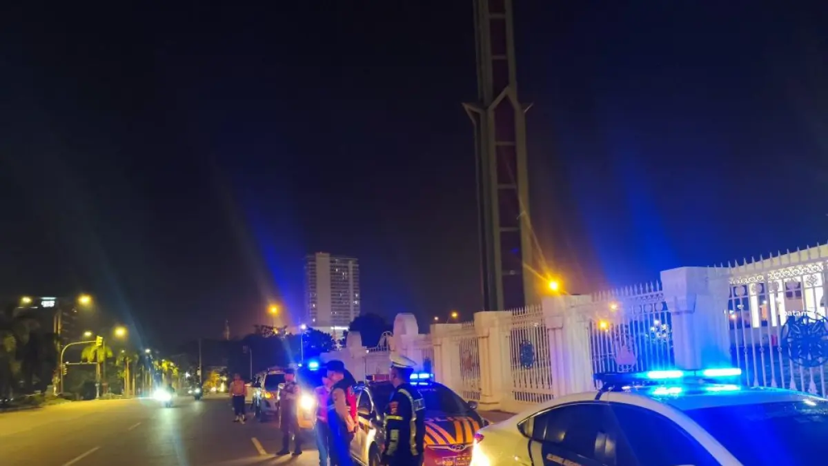 Polresta Barelang melakukan patroli cipta kondisi (cipkon) beberapa waktu lalu. f istimewa