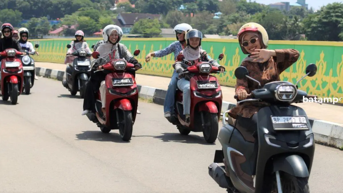 Para peserta dari komunitas Honda. F Istimewa