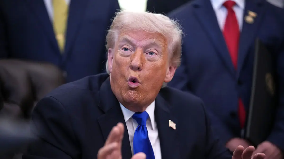Donald Trump berikan jawaban tegas atas usulan Iran. (x.com/HMCsomaliTV)