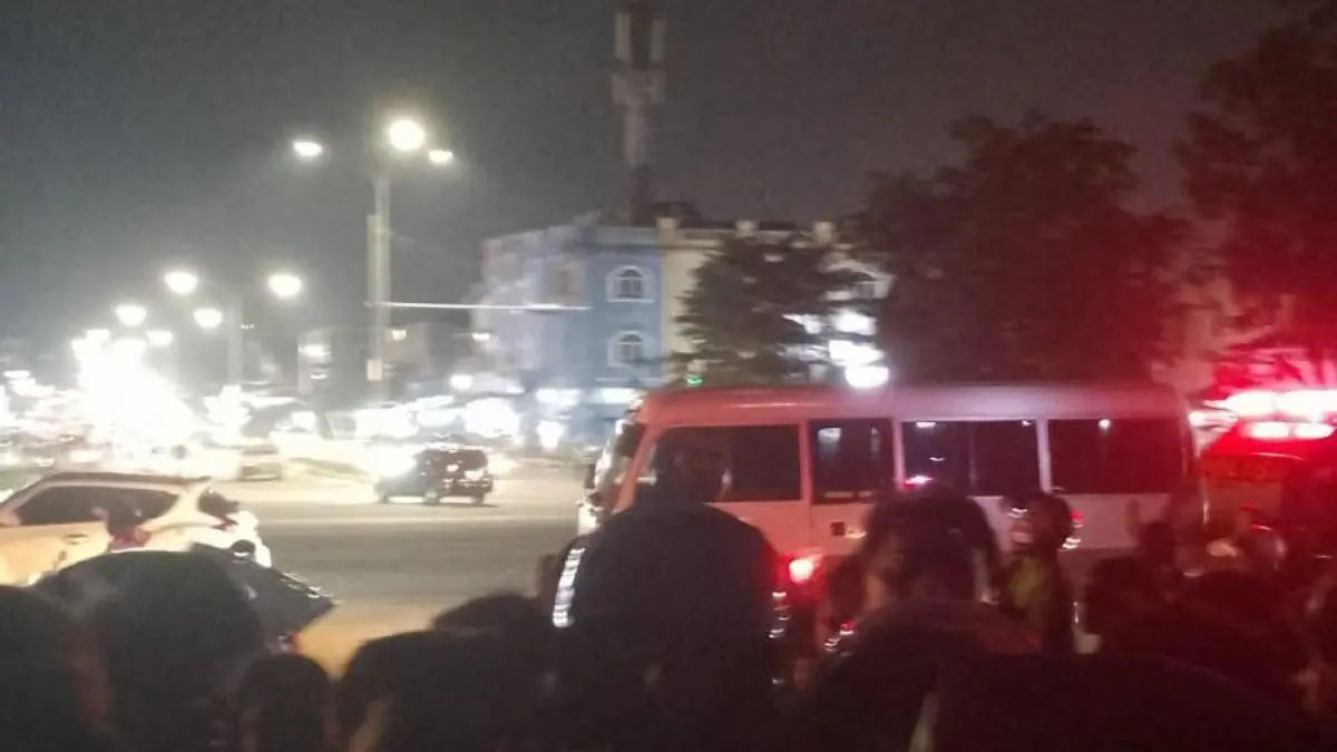Kerumunan di Simpang Vitka Batam Bukan Tawuran, Melainkan Kecelakaan Motor