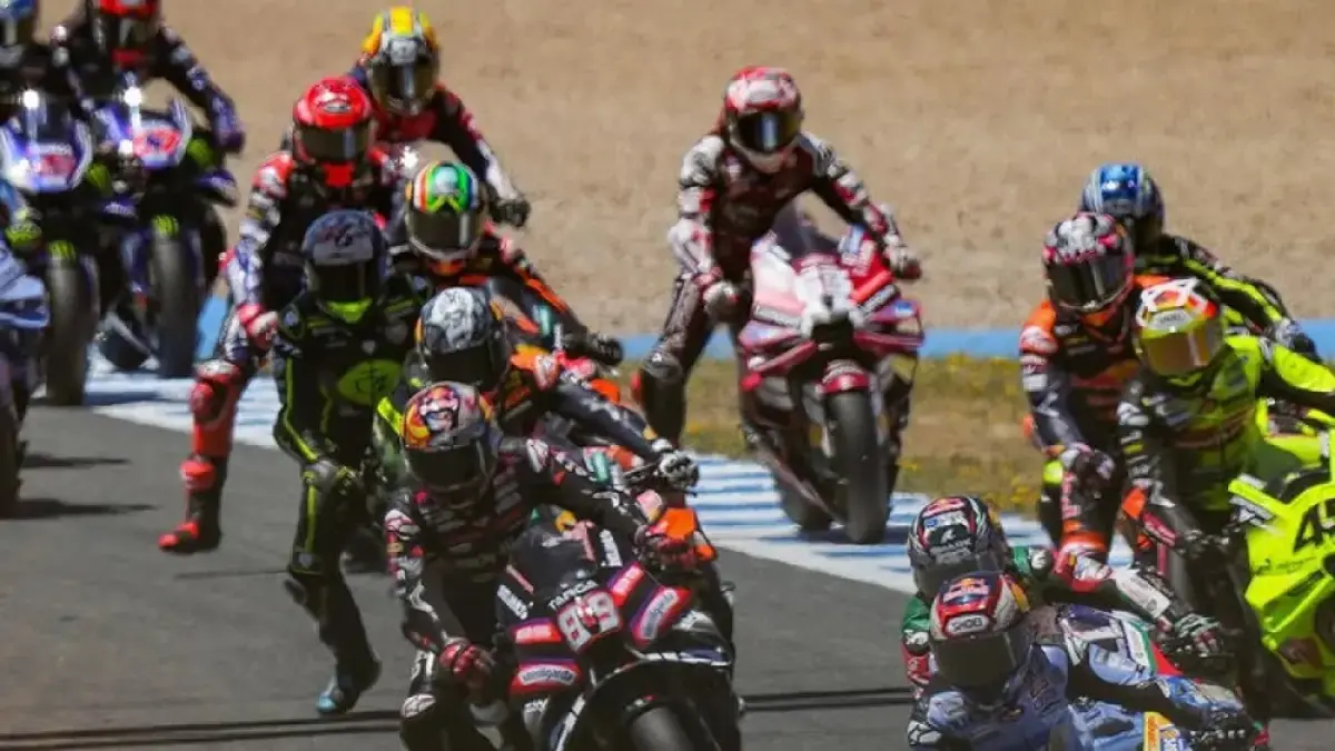 Kondisi balap MotoGP (Instagram @motogp)