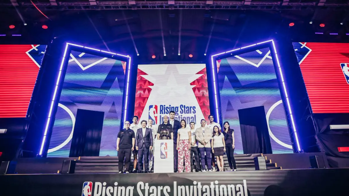 Turnamen NBA Rising Stars Invitational 2026 akan digelar di OCBC Arena, Singapura, pada 22–28 Juni, menghadirkan puluhan tim basket U-18 terbaik dari kawasan Asia-Pasifik serta dukungan legenda NBA dan WNBA. / F. istimewa