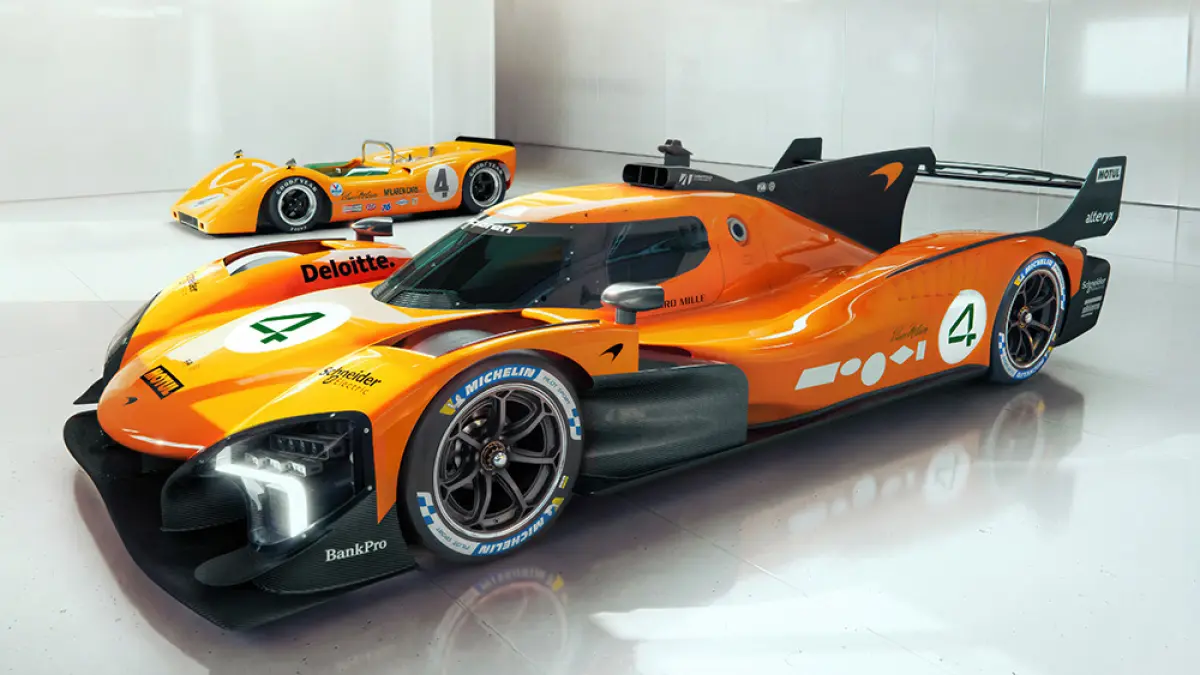 McLaren Track Car. (x.com/JirkaSlegl)