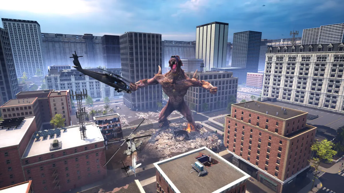BeastLink gim bertema Kaiju. (x.com/Indie_FreaksJP)