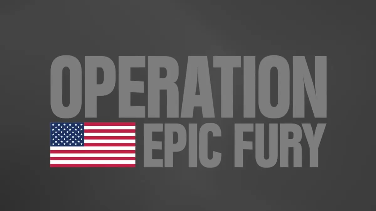 Operasi Epic Fury yang digunakan Amerika Serikat kepada Iran. (x.com/CENTCOM)