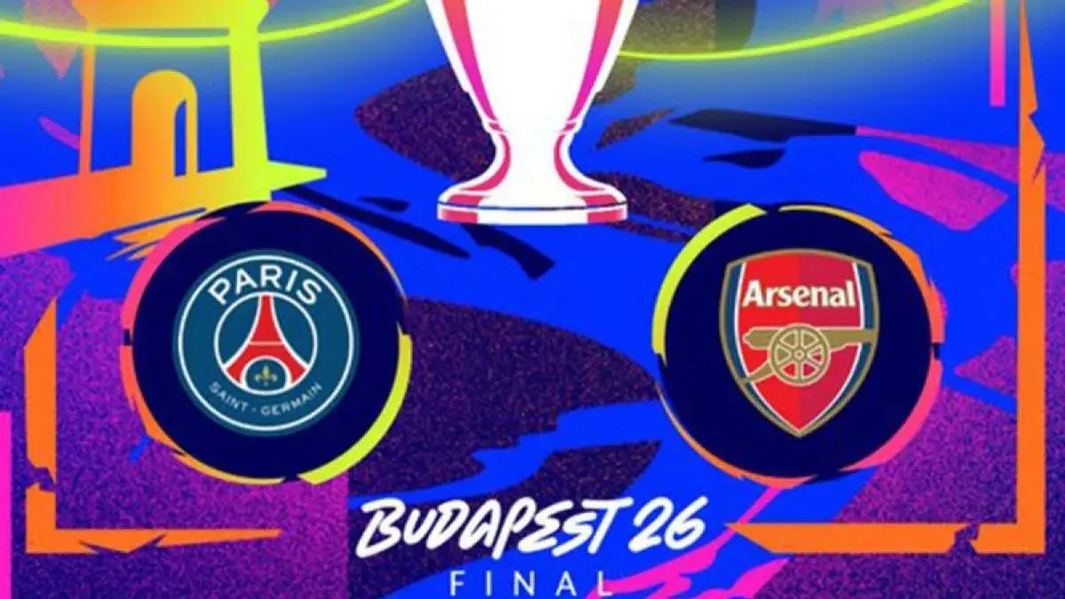 Paris Saint-Germain bertemu Arsenal di final Liga Champions. (X/ChampionsLeague)