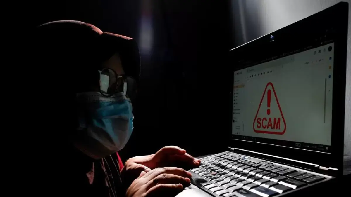 ilustrasi scammer. f. istimewa