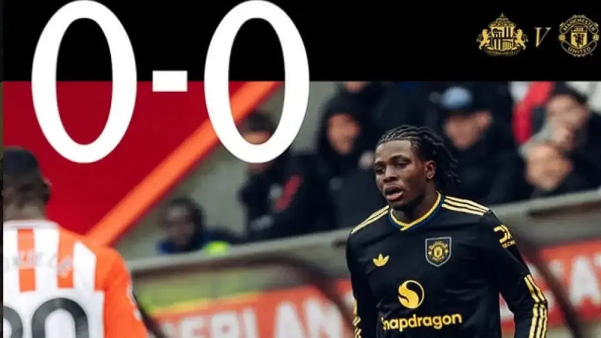 Manchester United ditahan Sunderland 0-0 pada lanjutan Liga Inggris di Stadium of Light. Foto: 