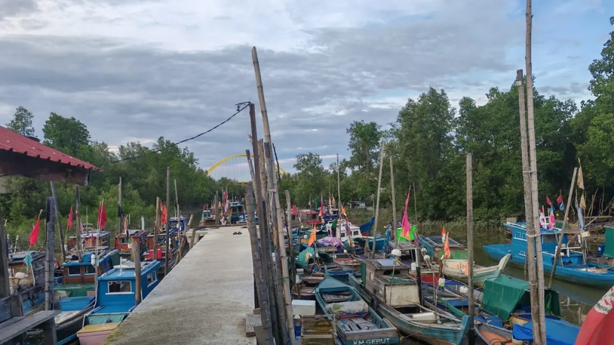 Pangkalan nelayan Leho, Kecamatan Tebing masuk tahap verifikasi untuk Kampung Nelayan Merah Putih (KNMP). F. Istimewa
