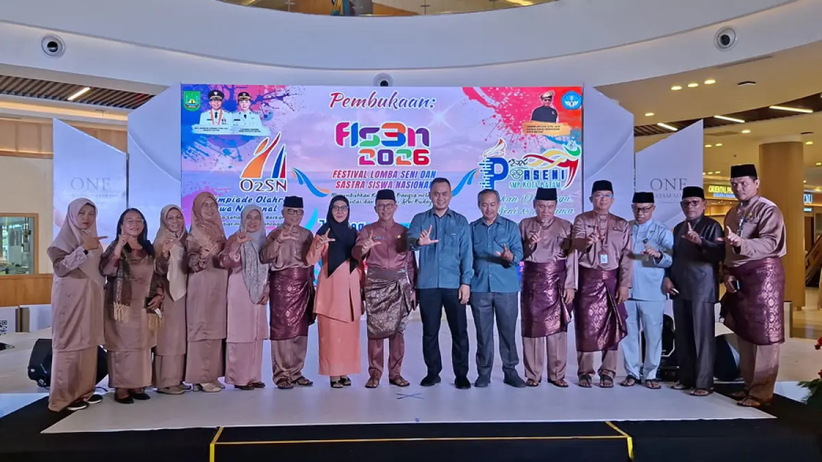 Pemerintah Kota Batam mulai menggelar Festival dan Lomba Seni dan Sastra Siswa Nasional (FLS3N) serta Olimpiade Olahraga Siswa Nasional (O2SN) tingkat Kota Batam sebagai ruang bagi pelajar. F. Azis Maulana / Batam Pos