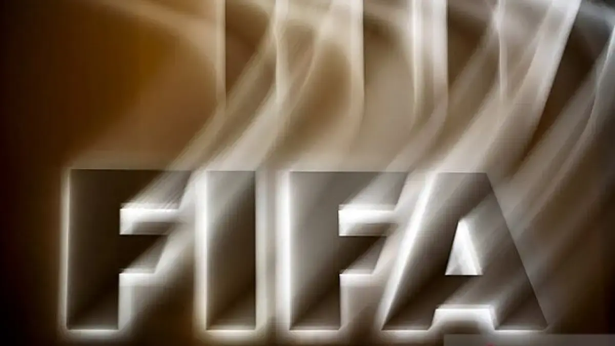 Foto eksposur logo FIFA di kantor pusatnya di Zurich, Swiss. (AFP/FABRICE COFFRINI)