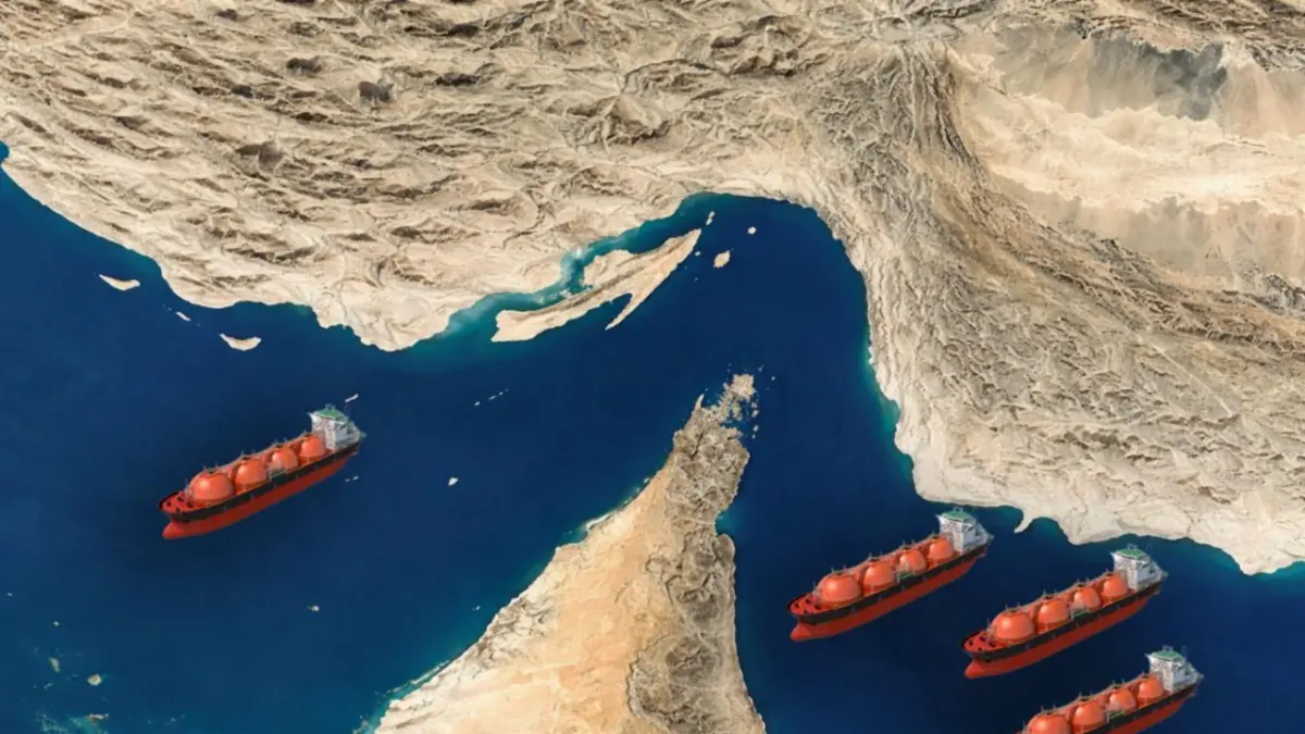 Iran mengizinkan kapal tanker milik Tiongkok melewati Selat Hormuz. (x.com/aleksthgrt)
