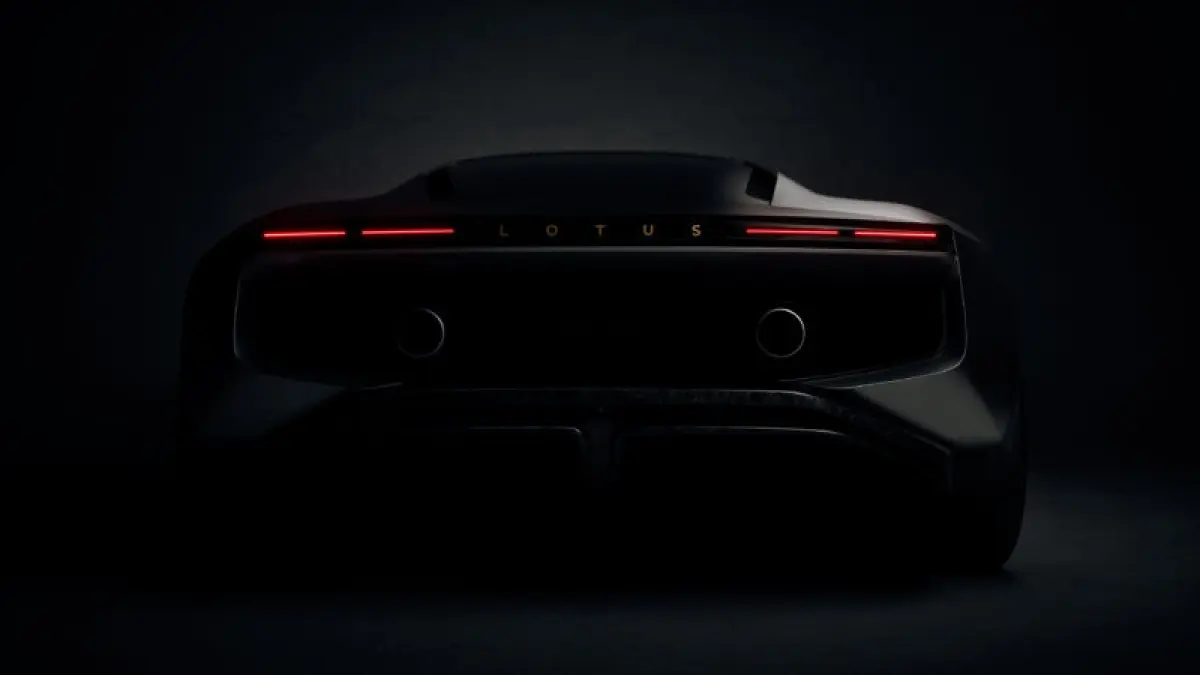 Lotus merilis teaser mobil Type 135. (x.com/EngearTv)