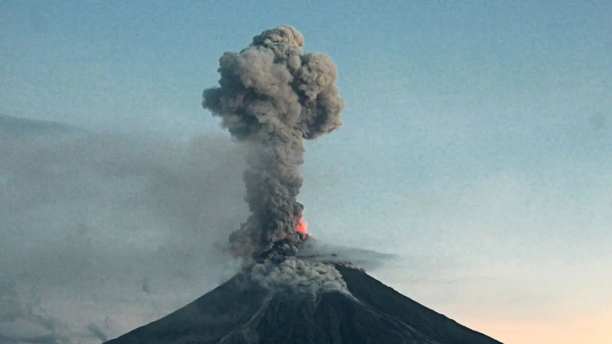 Gunung api Mayon di Filipina. F Gregorio B. Dantes Jr./Pacific Press/LightRocket via Getty Images)