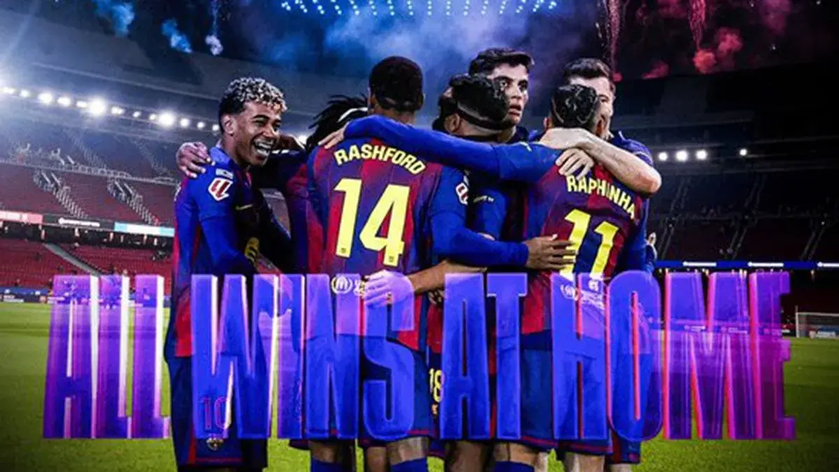 Barcelona menutup laga kandang terakhir musim ini dengan menekuk Real Betis 3-1 pada pekan ke-37 Liga Spanyol 2025/26 di Camp Nou pada Senin. X/LaLiga