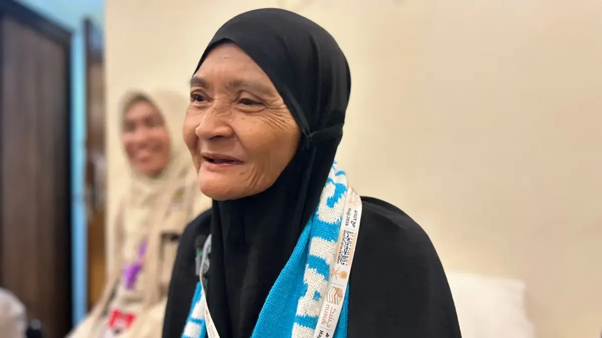 Nenek Jumariyah semringah usai melihat Ka