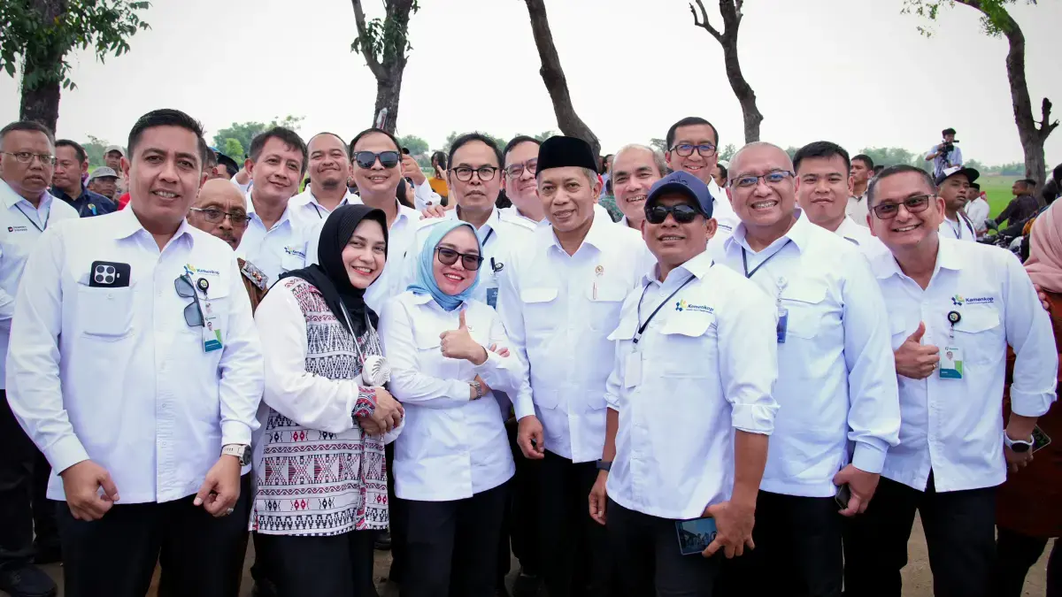 Peresmian operasionalisasi 1.061 KDKMP di Nganjuk. (ist)