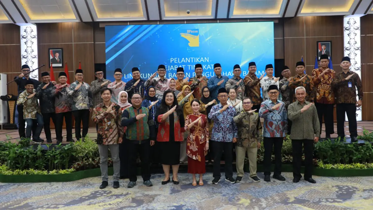 27 Pejabat Eselon II resmi dilantik berdasarkan Surat Keputusan Kepala BP Batam Nomor 194 Tahun 2026 tentang Pemberhentian dan Pengangkatan Pejabat Struktural Tingkat II di Lingkungan BP Batam tertanggal 19 Mei 2026.
