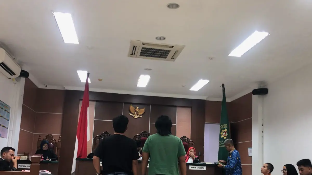 Sidang di PN Batam terkait TPPO, Rabu (20/5/2026). f Azis Maulana/ Batam pos