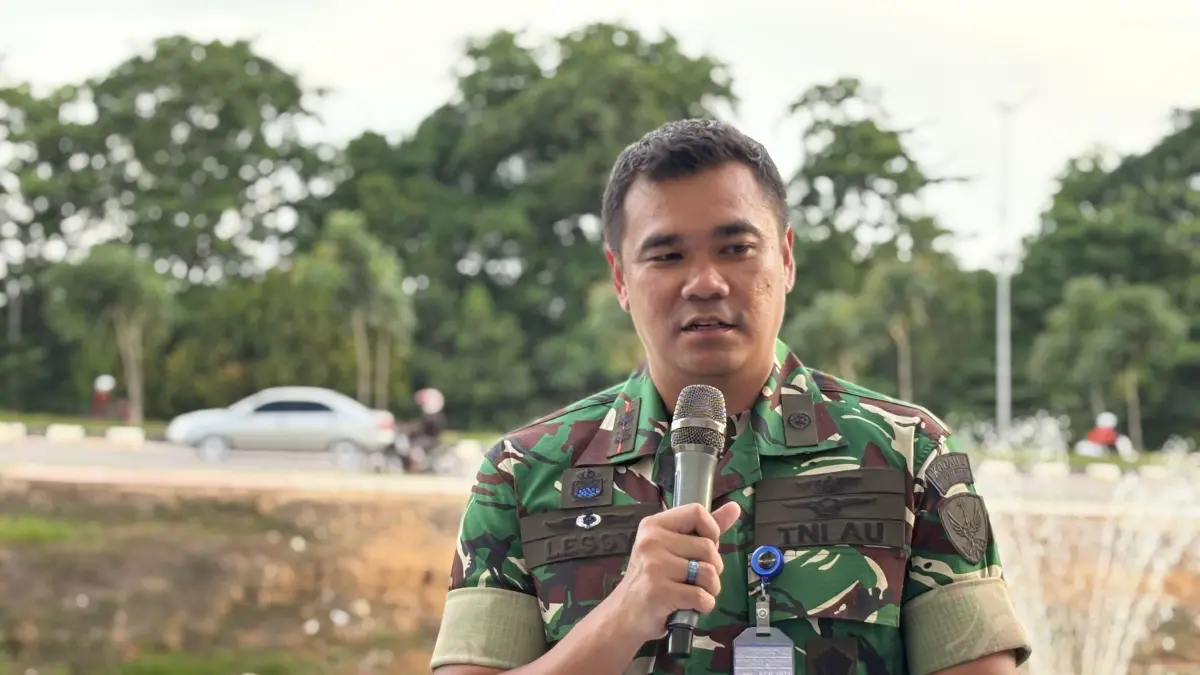 Komandan Lanud Hang Nadim, Indra Alexander Yosef Lessy.