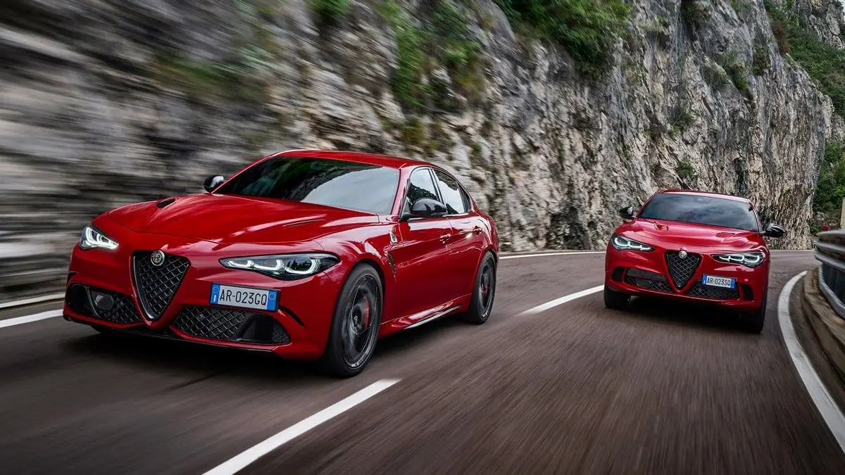 Alfa Romeo Giulia dan Stelvio. (x.com/ecomento_de)