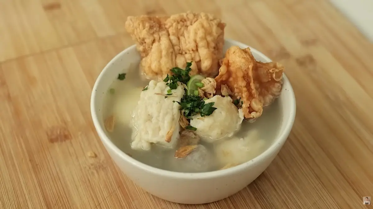 Cuanki kuliner asal Bandung. (Tangkapan layar youtube.com/@devinahermawan)