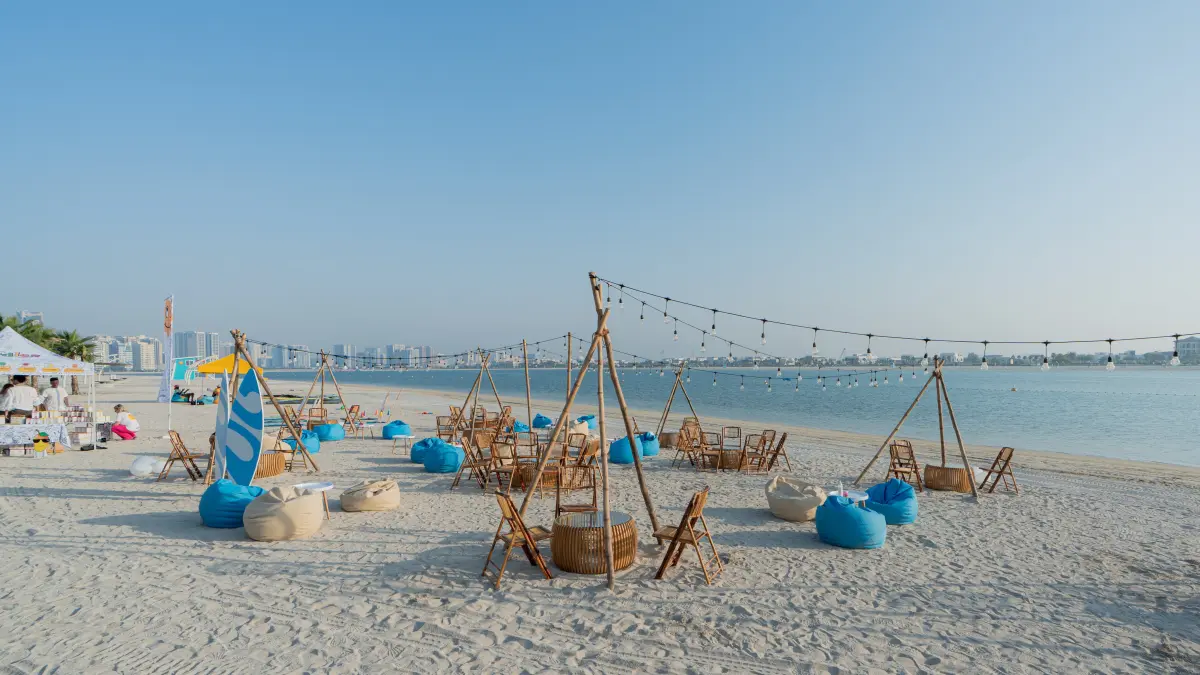Dubai resmikan pantai khusus perempuan. (x.com/DXBMediaOffice)