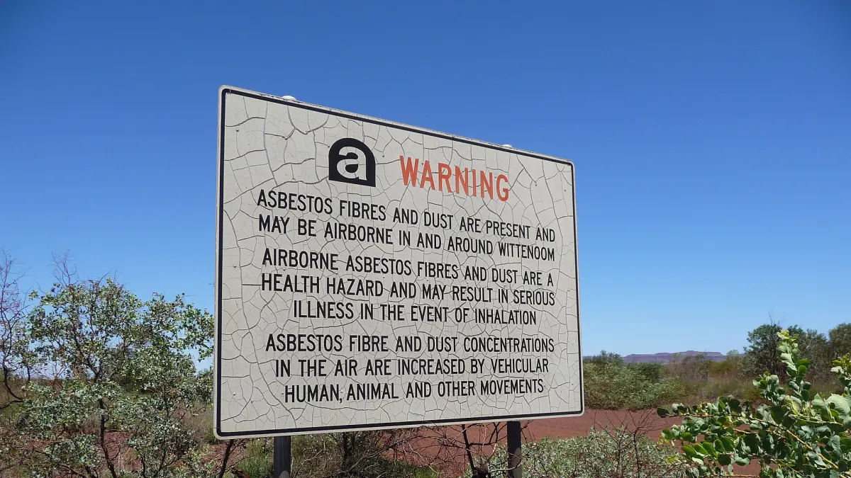 Wittenoom kota beracun penuh asbes. (x.com/dystopiabreaker)