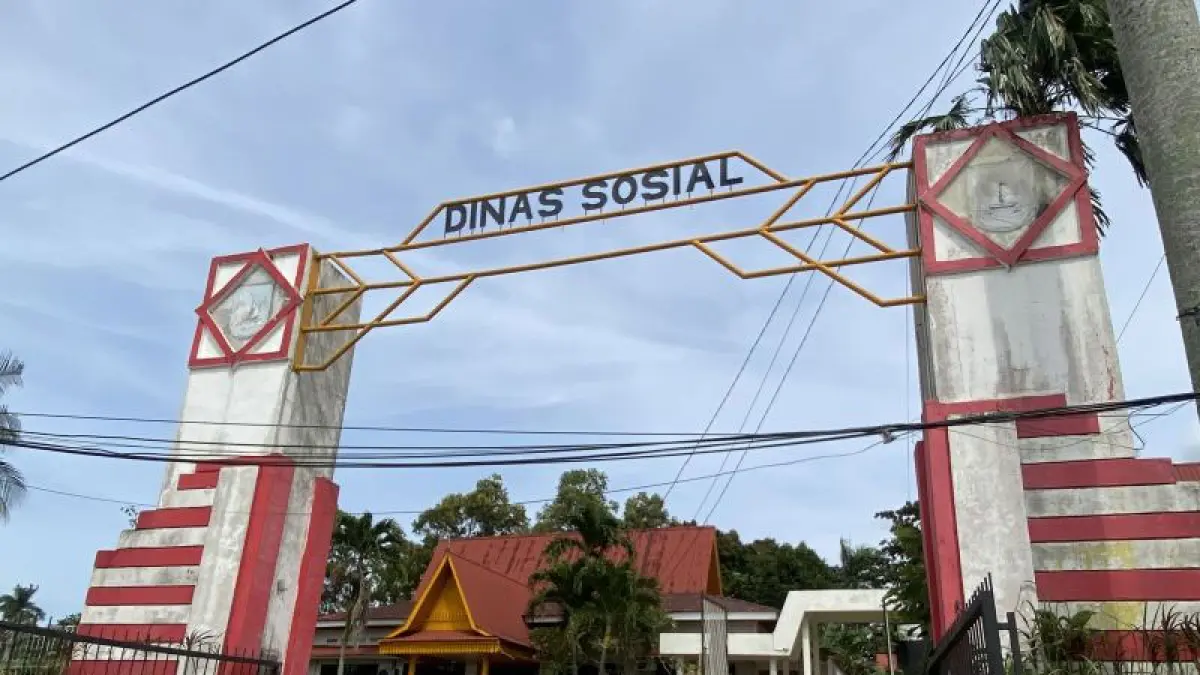 Kantor Dinsos PM Batam di Sekupang. ANTARA/Amandine Nadja 