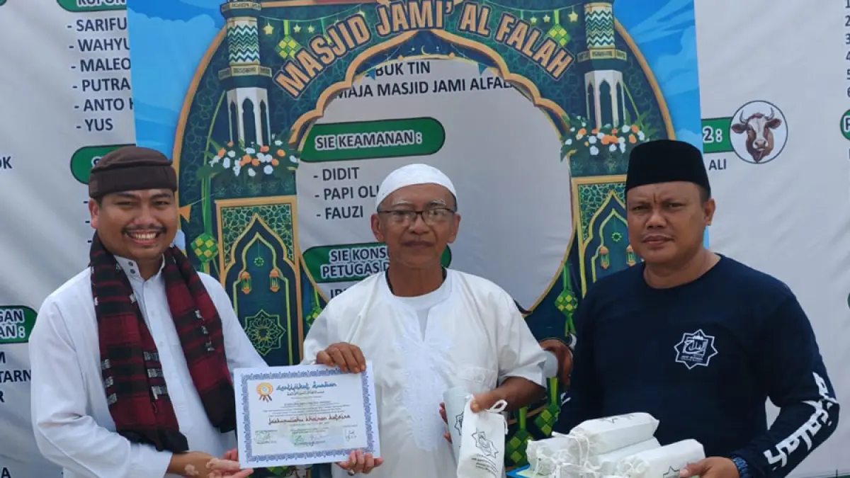 
Ketua Panitia Kurban Masjid Jami