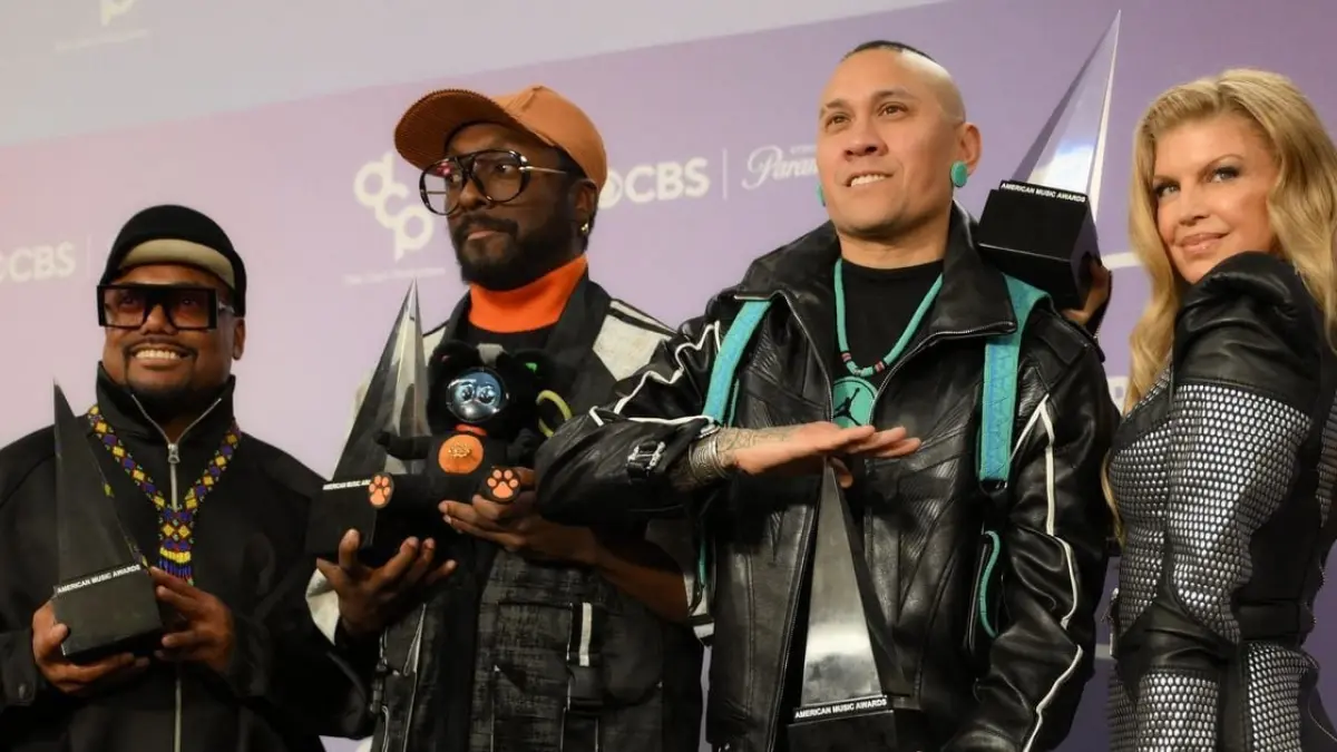 Black Eyed Peas kembali reuni di AMAs 2026. (x.com/mundofergabee)