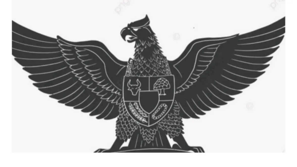 Garuda Pancasila. (radarlawu.jawapos.com)