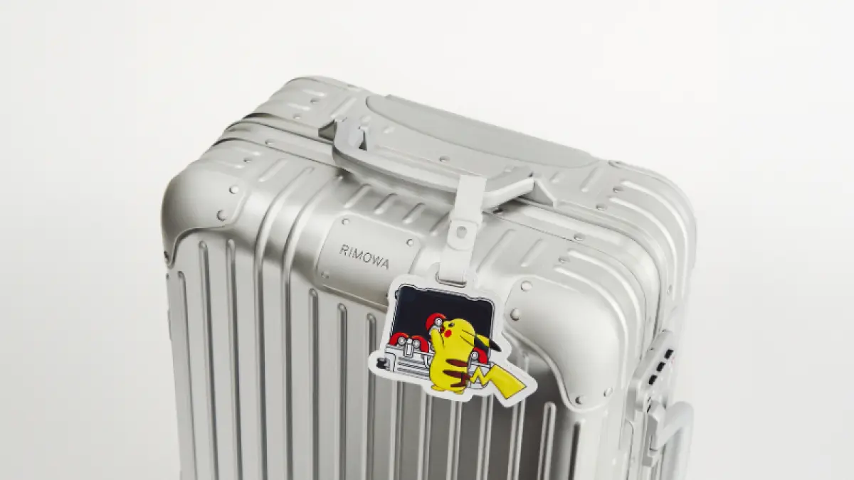 Rimowa kolaborasi dengan Pokemon. (x.com/Pokemon_cojp)