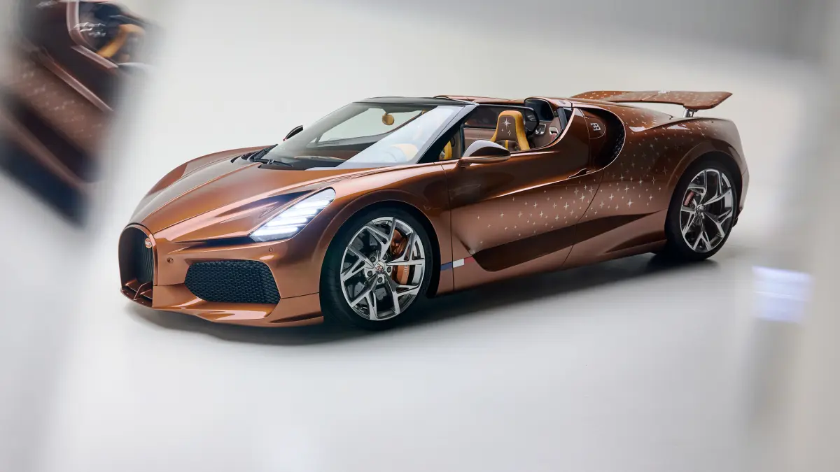 Buggati W16 Mistral “Le Retour du Jeune Prince". (x.com/Bugatti)