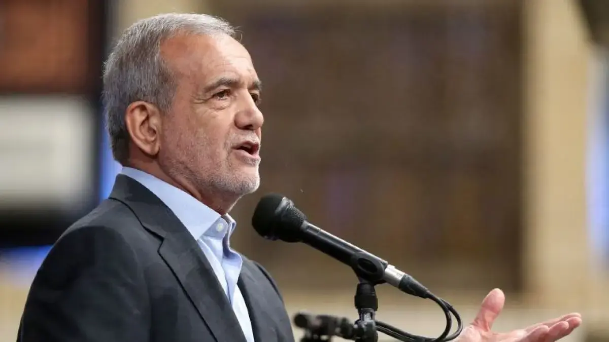 Presiden Iran Masoud Pezeshkian. (Al-Jazeera).