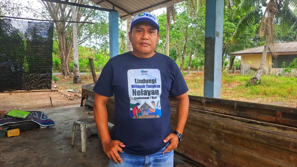 Ketua KNTI Bintan, Syukur Haryanto. F.Slamet Nofasusanto/Batam Pos.