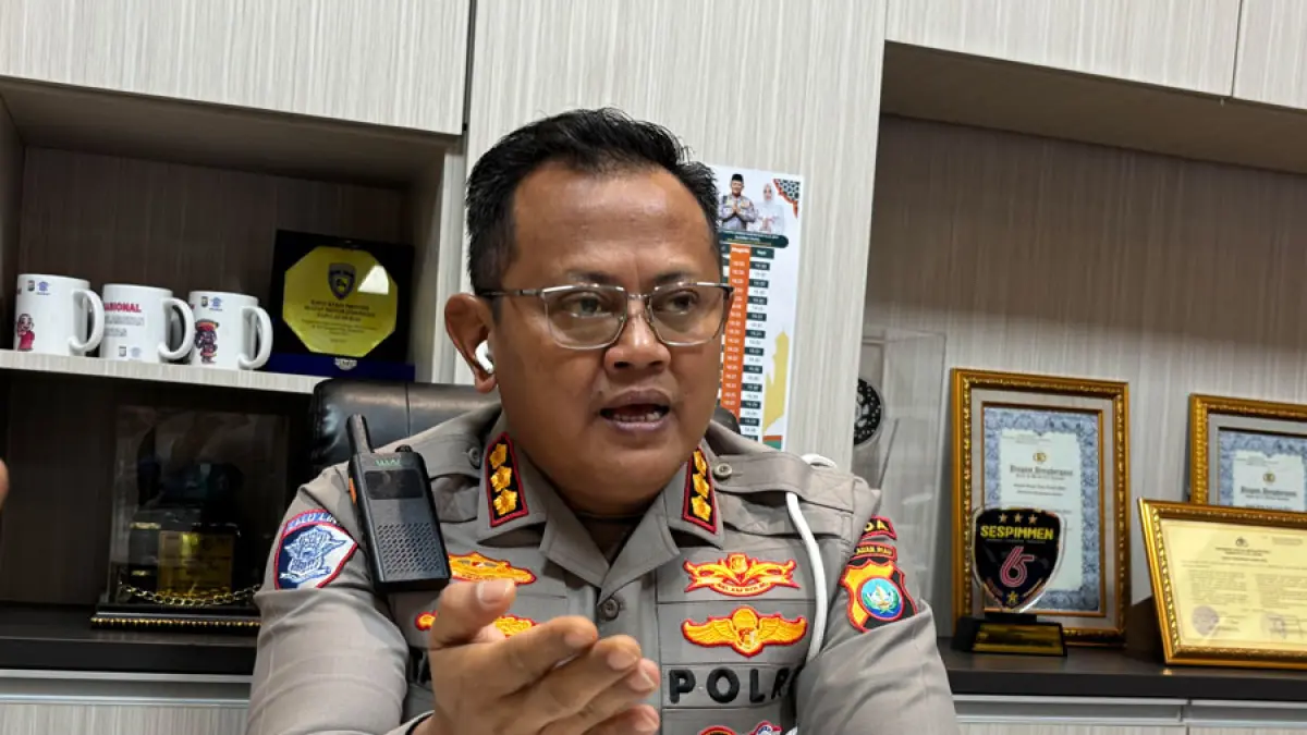 Direktur Lalu Lintas Polda Kepri, Kombes Pol Taufiq Lukman Nurhidayat. F. Yashinta / Batam Pos