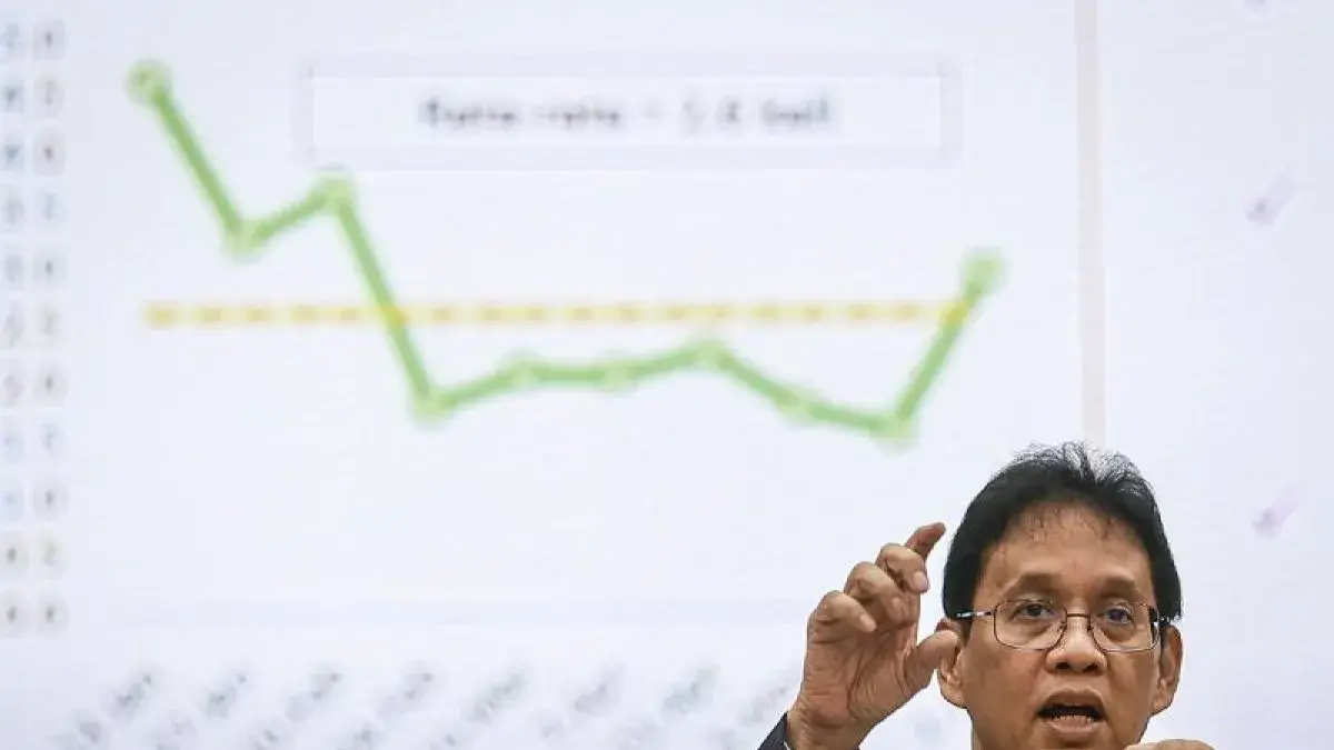 Menteri Keuangan Purbaya Yudhi Sadewa menyampaikan paparan pada konferensi pers APBN KiTa edisi Juni 2026 di Jakarta, Jumat (5/6/2026). ANTARA FOTO/Dhemas Reviyanto/agr