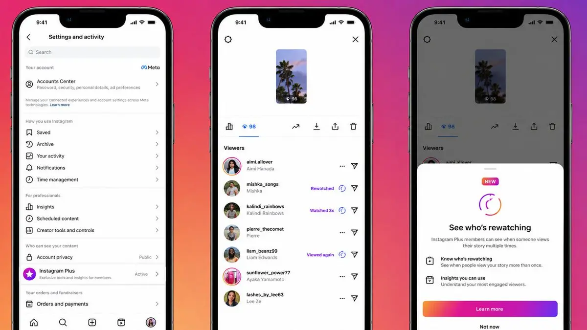 Instagram Plus dengan 11 fitur terbaru. (x.com/shiri_shh)