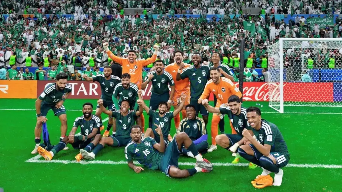 Skuad Arab Saudi siap memberikan kejutan di Piala Dunia 2026. (Instagram/@saudint)