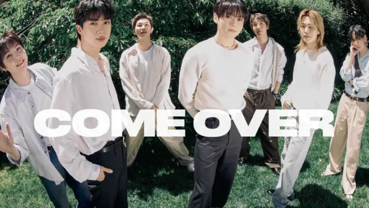 BTS merilis lagu Come Over. (x.com/PopBase)