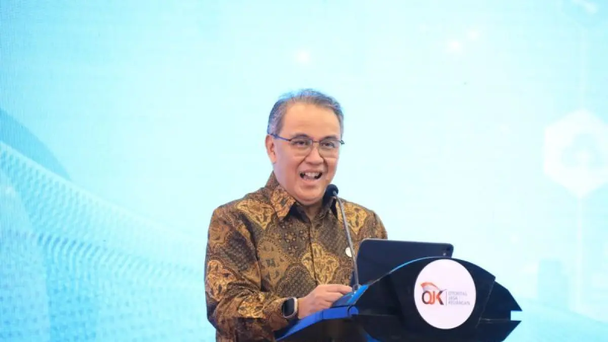Kepala Eksekutif Pengawas Perilaku Pelaku Usaha Jasa Keuangan, Edukasi, dan Pelindungan Konsumen Otoritas Jasa Keuangan (OJK) Dicky Kartikoyono menghadiri acara “Perempuan Berdaya Finansial: Literasi Keuangan Keluarga untuk Mewujudkan Masyarakat Sejahtera” di Jakarta, Selasa (9/6/2026). ANTARA/HO-OJK.