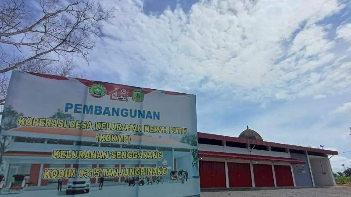 
Salah satu bangunan Gerai Koperasi Desa/Kelurahan Merah Putih di Kepulauan Riau yang telah rampung dibangun dan menunggu operasional. Foto: Diskop UKM Kepri.