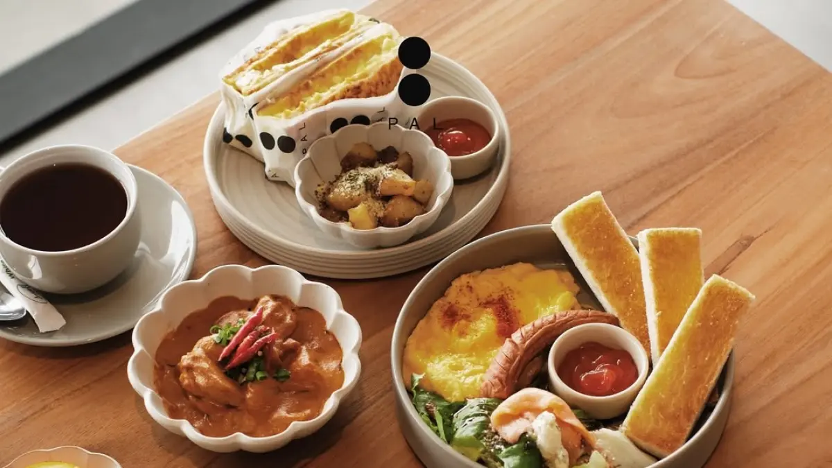 Menu makanan di Pal