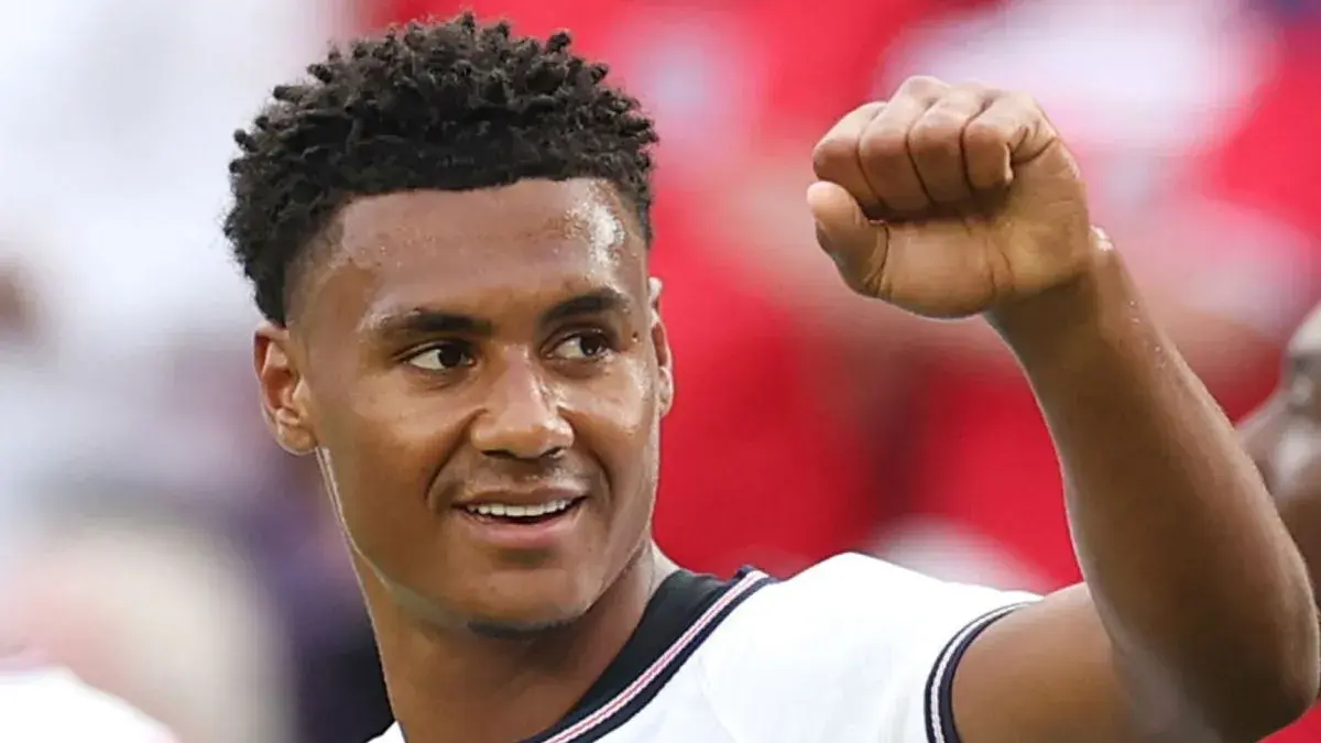 Penyerang tim nasional Inggris Ollie Watkins merayakan keberhasilannya mencetak gol ke gawang Kosta Rika pada pertandingan persahabatan di Stadion Inter&CO, Orlando, Florida, Rabu (10/6/2026) waktu setempat. Timnas Inggris