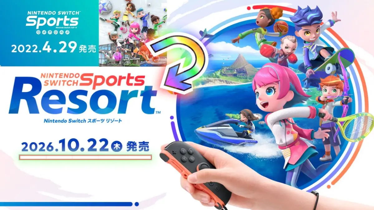 Nintendo Switch Sports Resort akan rilis 22 Oktober 2026. (x.com/jonnobiSwiSpo)