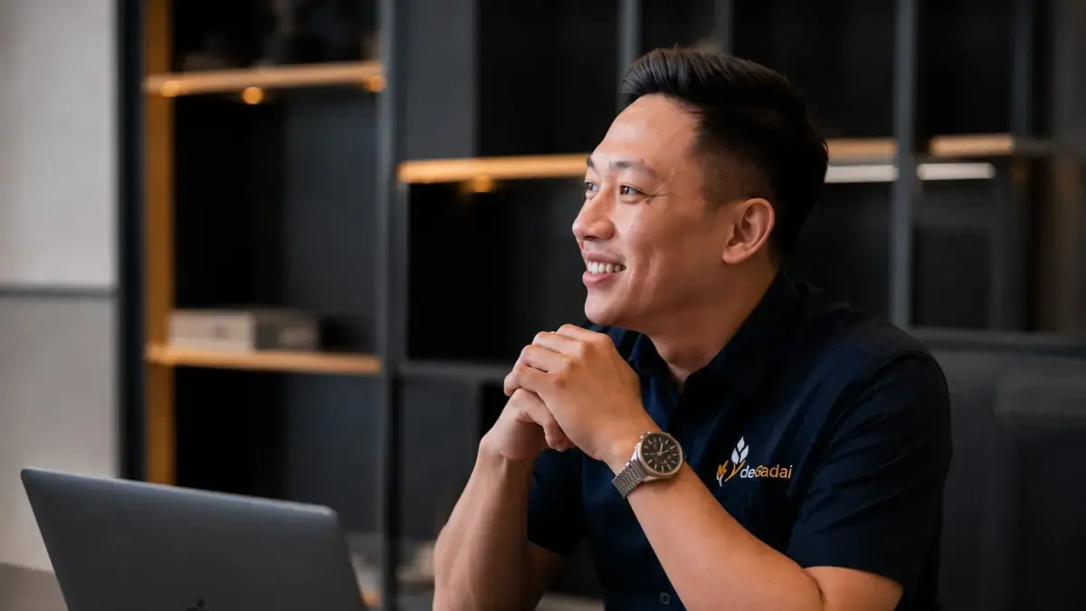 David Tatangsurja dari Business Development PT deGadai Solusi Digital. (Istimewa)
