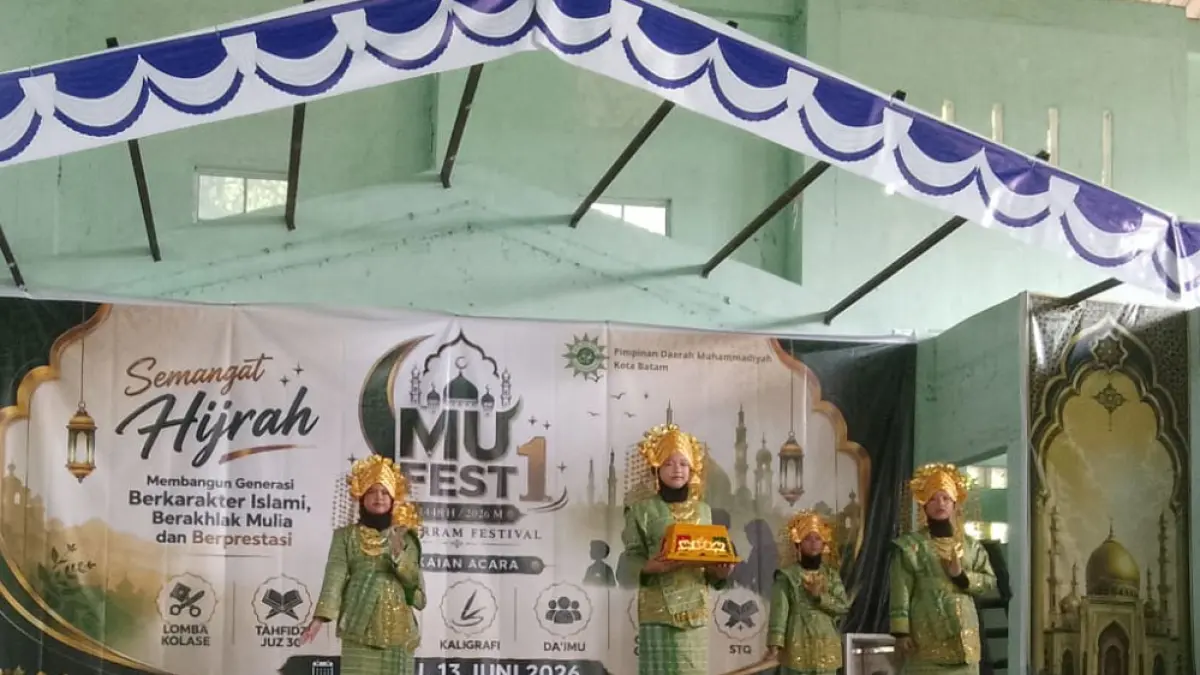 Melalui penyelenggaraan MUFest 1, Muhammadiyah Kota Batam kembali menegaskan komitmennya dalam menghadirkan pendidikan yang unggul, berkemajuan, dan berlandaskan nilai-nilai Islam. F. Rengga / Batam Pos