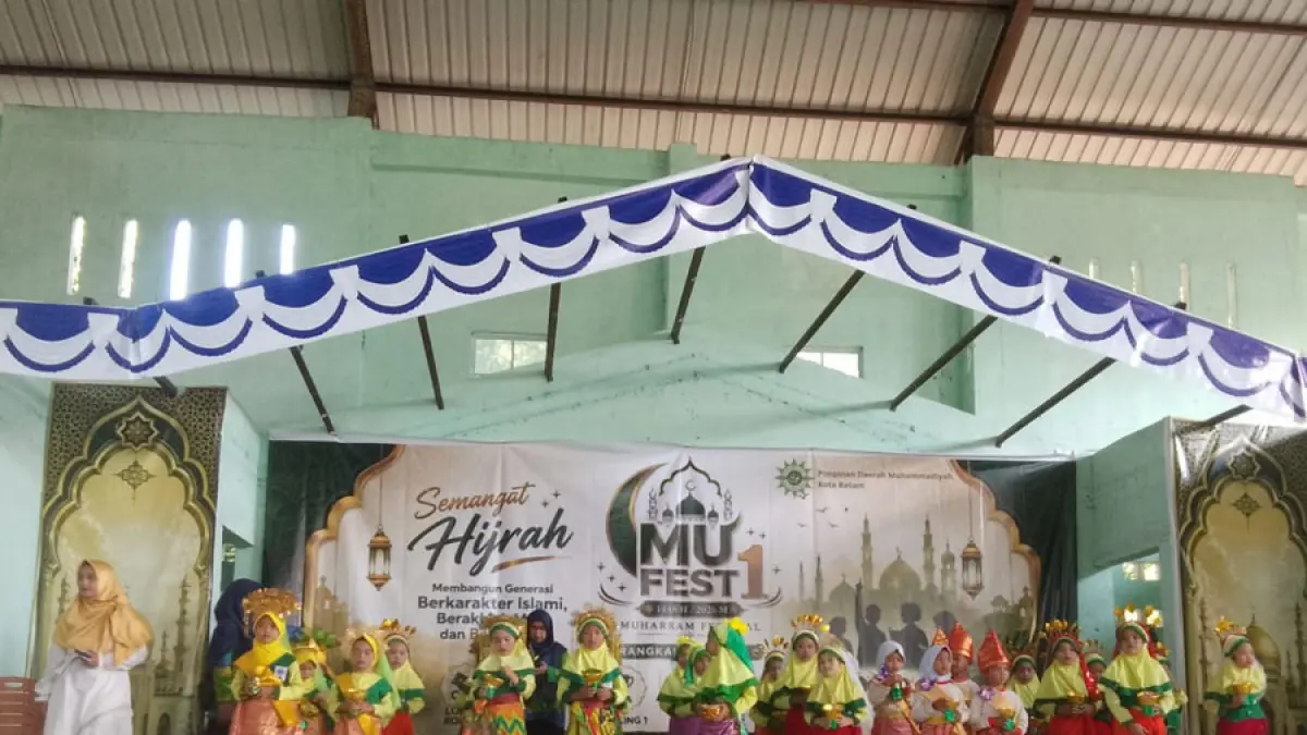 MUFest 1 menghadirkan ruang apresiasi bagi pelajar Muhammadiyah se-Kota Batam. F. Rengga Y / Batam Pos