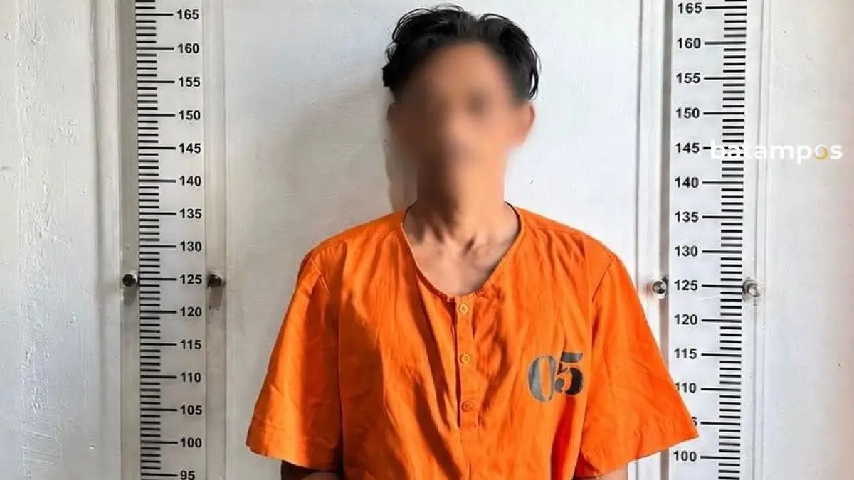 PA (33) ditangkap setelah sepekan menjadi buronan polisi.